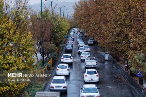 ترافیک سنگین در محور چالوس و آزاد راه تهران - شمال